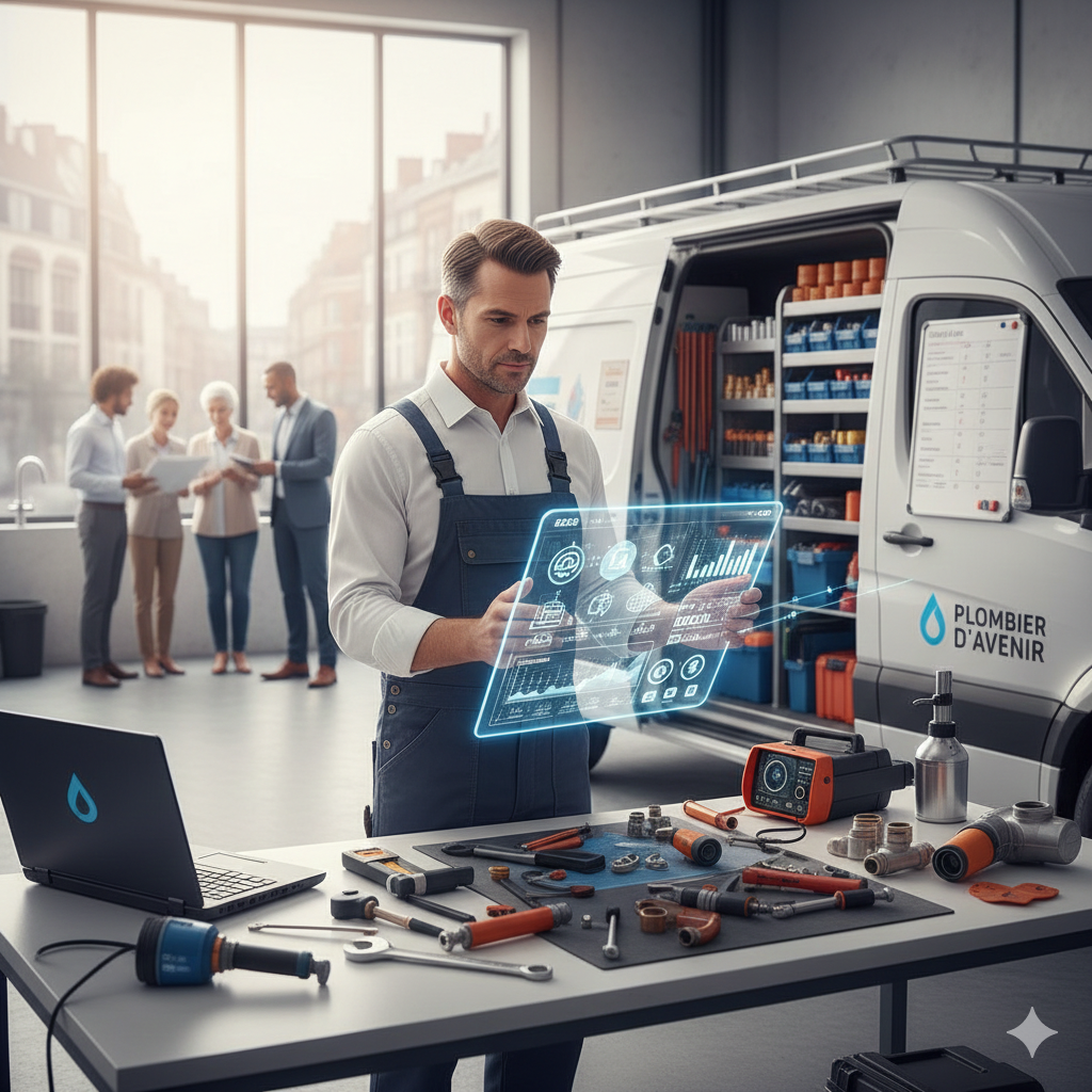 Création d'entreprise pour plombier