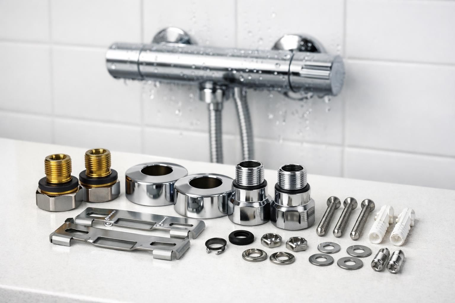 découvrez les kits de fixation de mitigeur de douche trinnity, alliant simplicité et efficacité pour une installation rapide et réussie de votre robinetterie de douche.