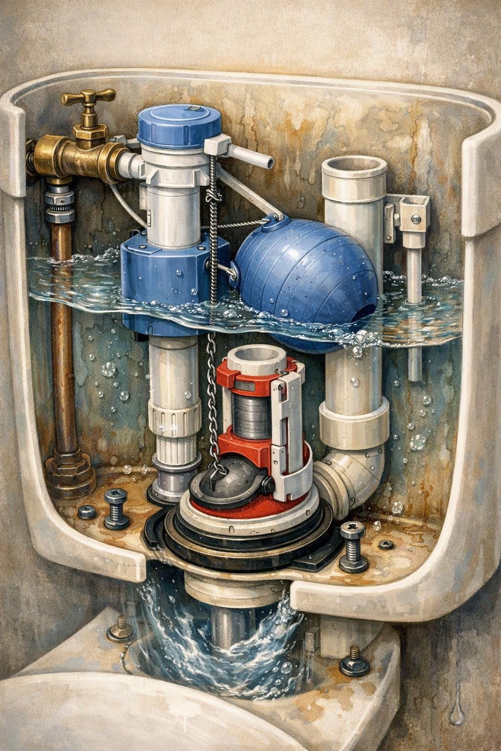 découvrez les causes courantes pour lesquelles la chasse d'eau ne se remplit pas et explorez des solutions simples et efficaces pour résoudre ce problème rapidement.